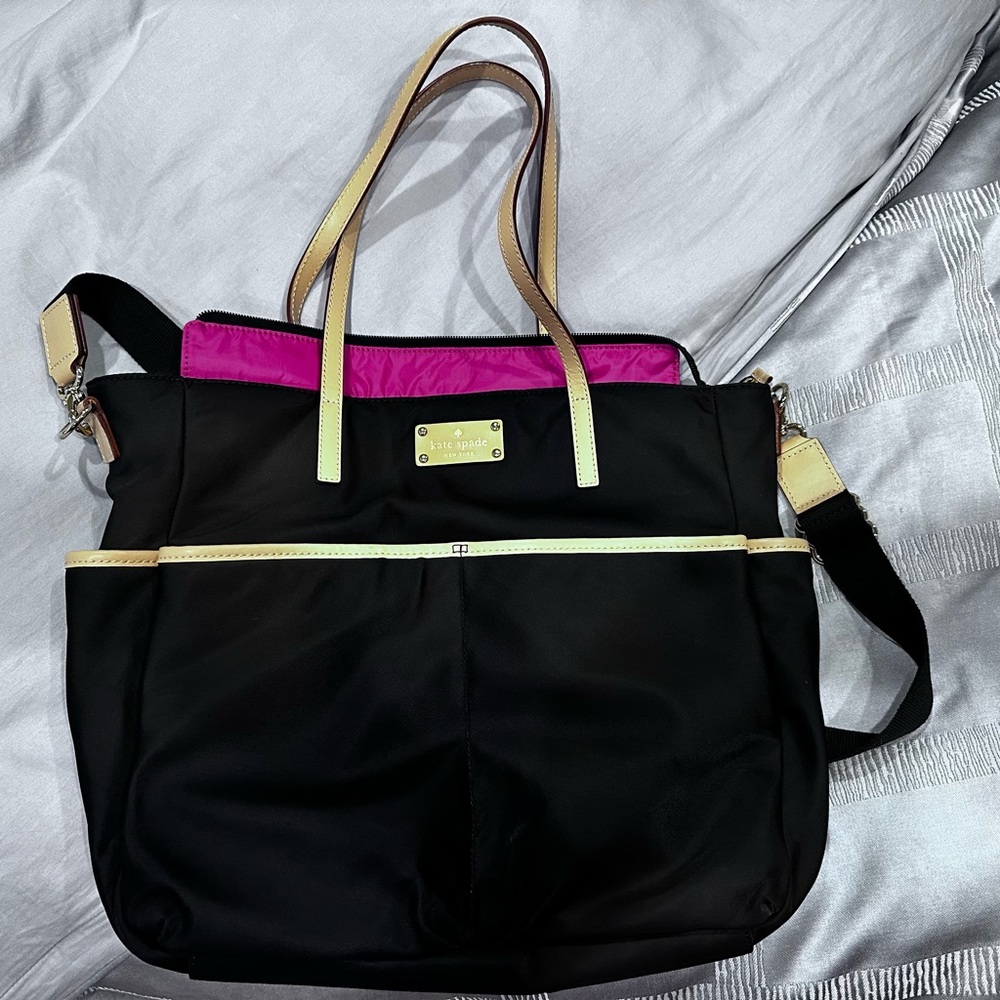Kate Spade Chelsea Nylon Baby Bag